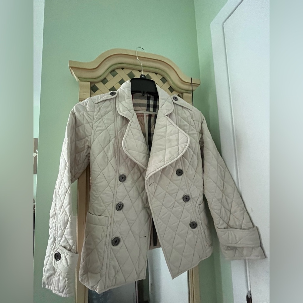 Burberry Quilted Beige Jacket